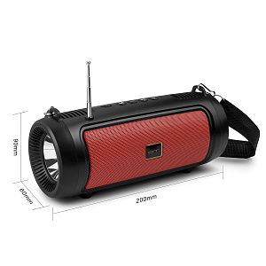 Орбита OT-SPB122 Красная колонка BT